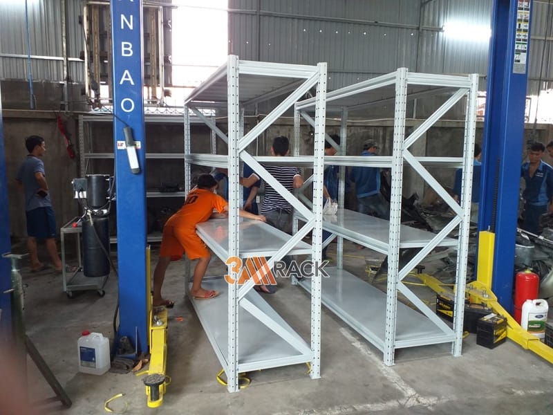 kệ trung tải 4 tầng