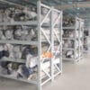 giá kệ trung tải để vải cuộn nặng
