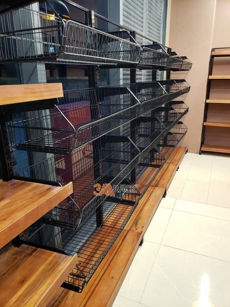 làm kệ sắt theo yêu cầu