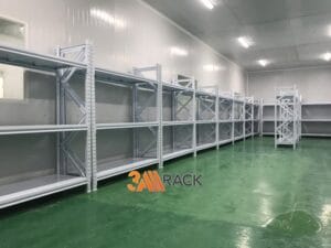 kệ sắt để nặng màu trắng