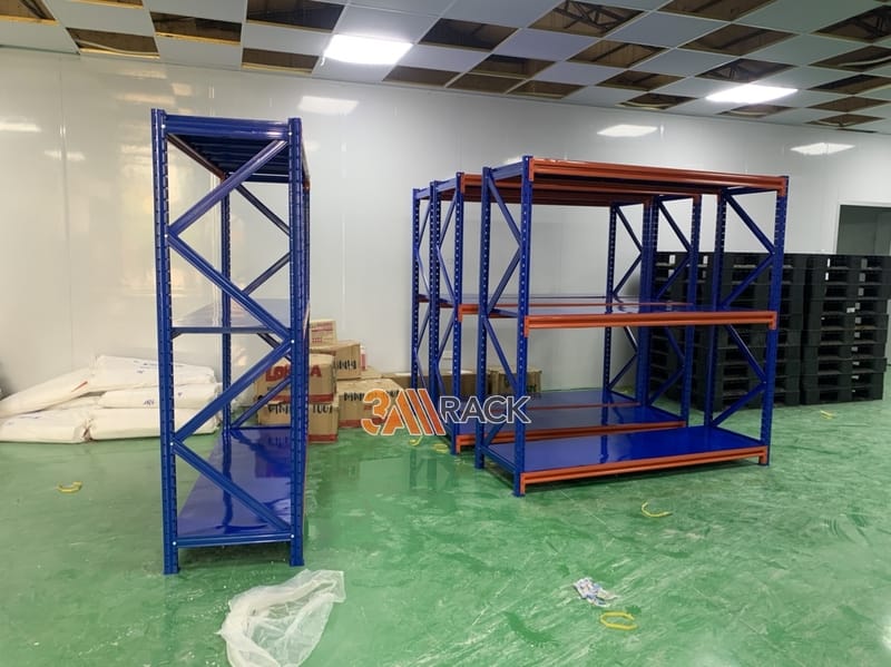lắp đặt kệ kho hàng trung tải vĩnh yên