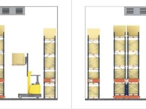 Kệ mobile Rack Pallet - giá kệ hạng nặng
