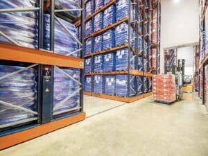Kệ mobile Rack Pallet - giá kệ hạng nặng