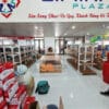 kệ trưng bày sản phẩm bằng gỗ