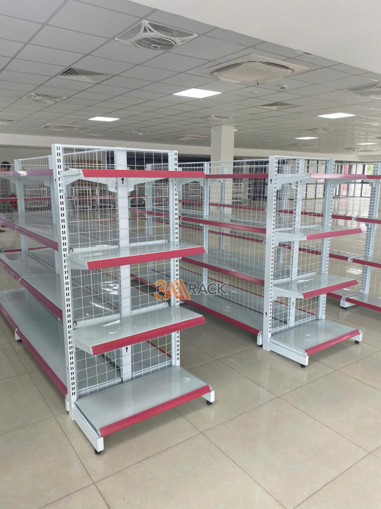 Kệ sắt để hàng tạp hóa tại Lào Cai